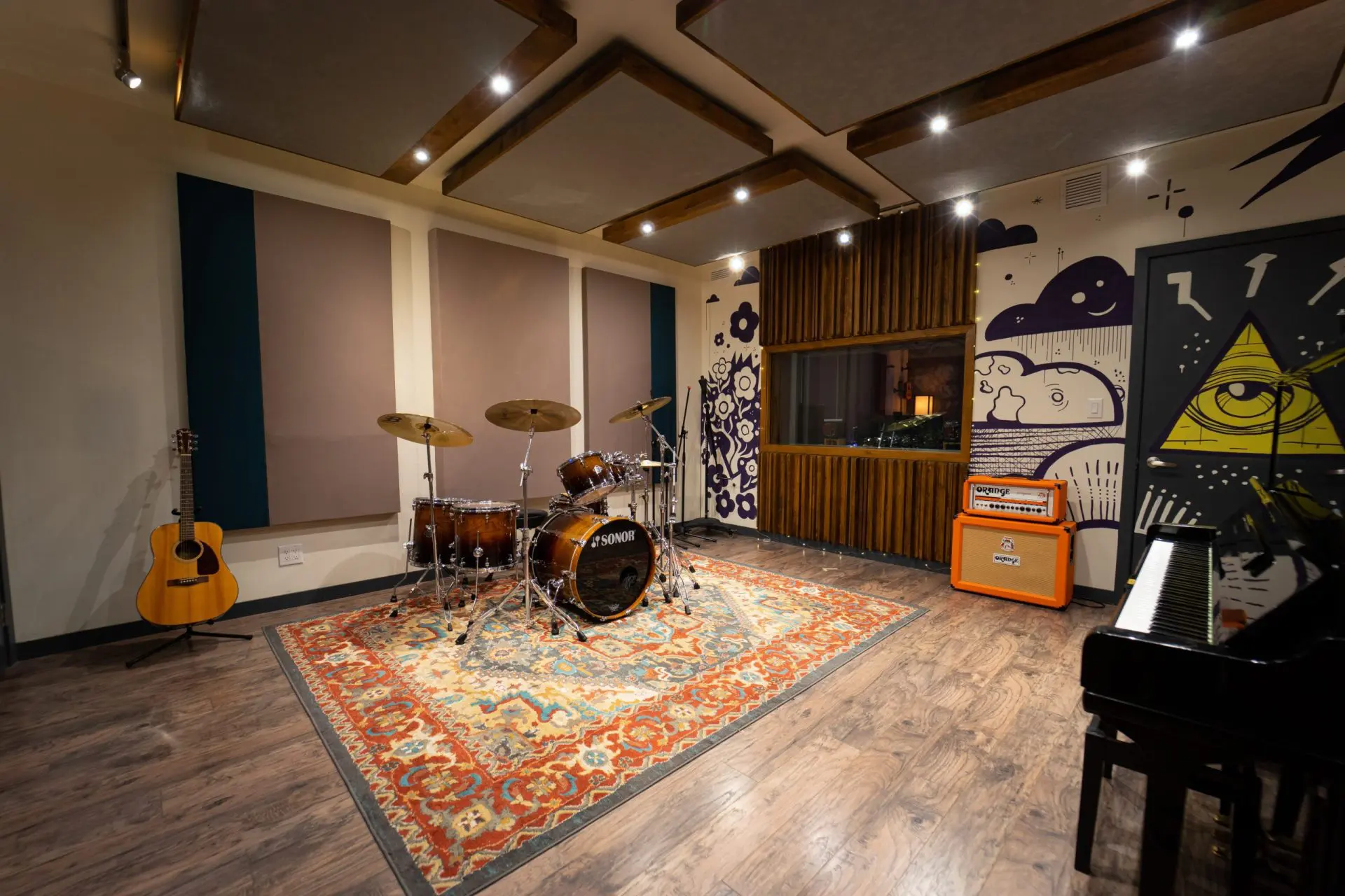 Made Human Studios live room studio A